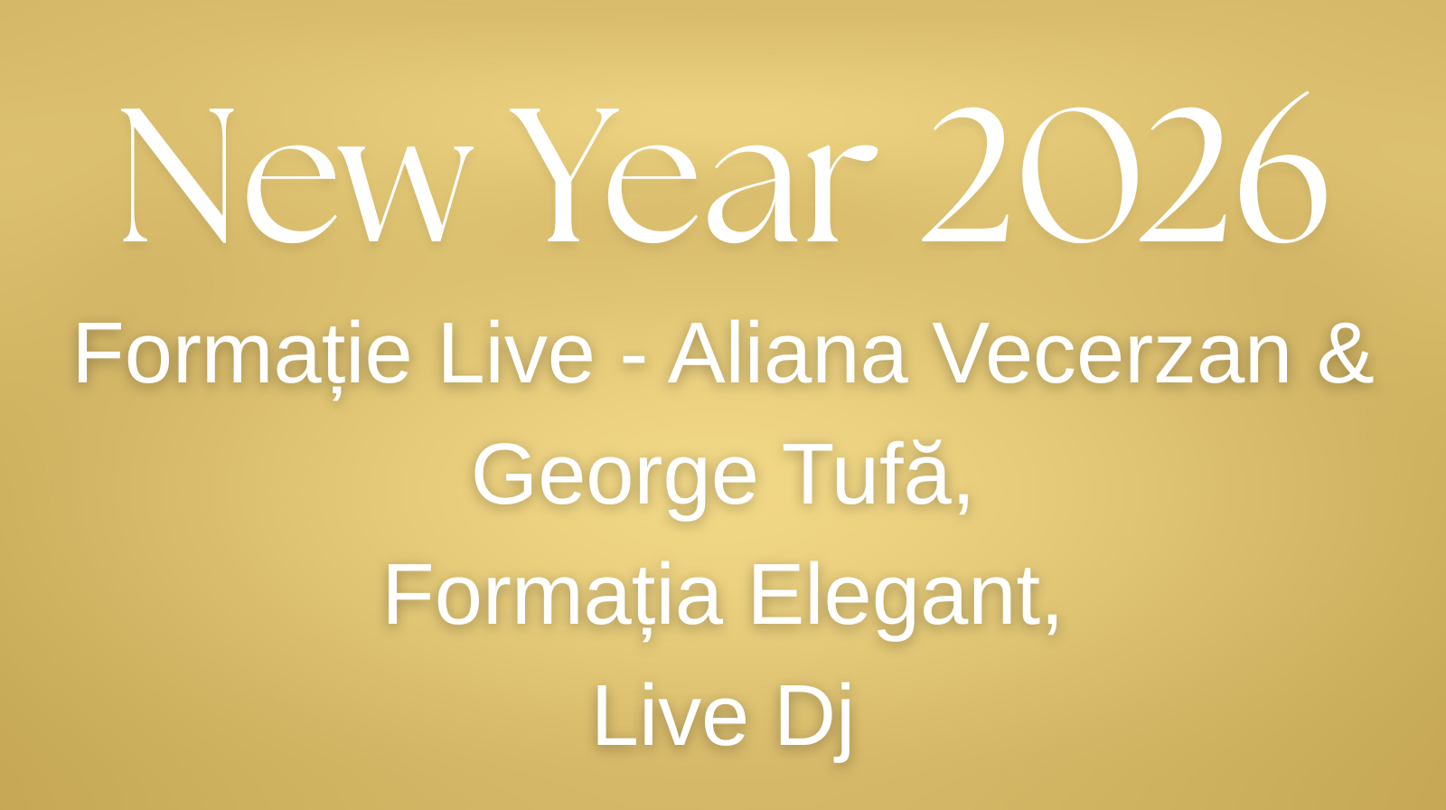 PETRECERE REVELION 2026